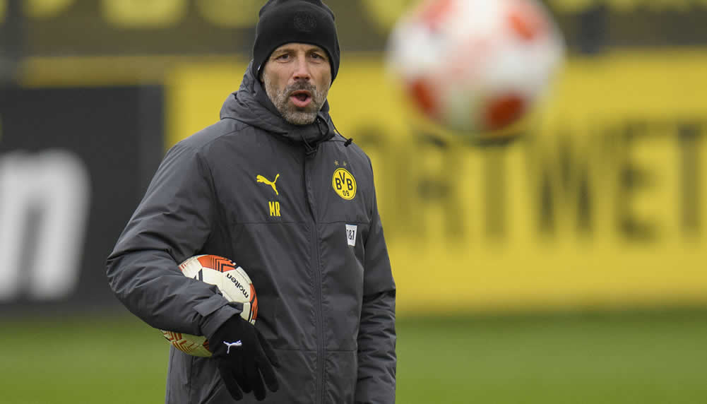 BVB-Coach Marco Rose sitzt unter einer Bedingung fest im Sattel