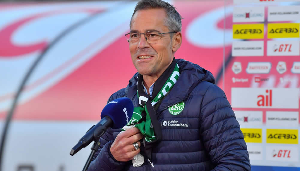 Vertragsverlängerung: Präsident Matthias Hüppi bleibt dem FCSG noch lange erhalten