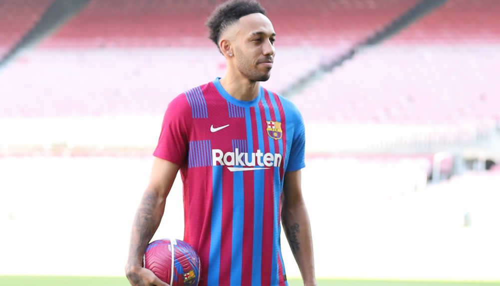 Aubameyang muss sich bei Barça in Geduld üben