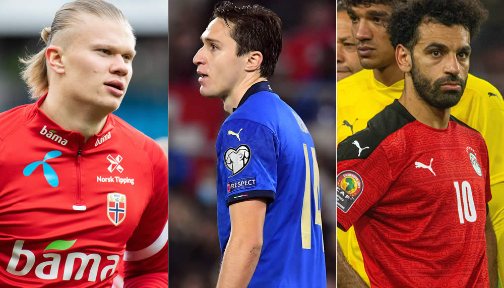 Die 20 wertvollsten Spieler, die die WM in Katar verpassen