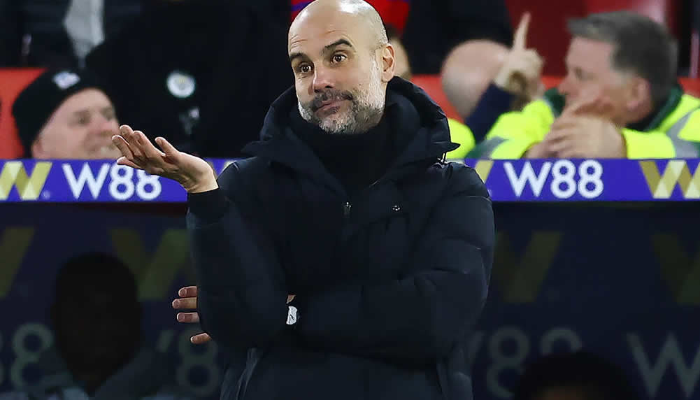 Pep Guardiola irritiert bei ManCity-Patzer