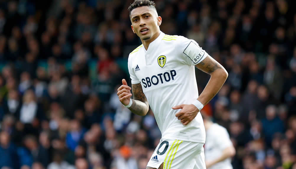 Barça gibt 1. Angebot für Leeds-Stürmer Raphinha ab
