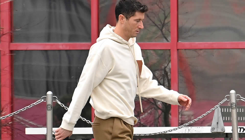 Sorgen wachsen: Lewandowski fehlt im Training weiterhin