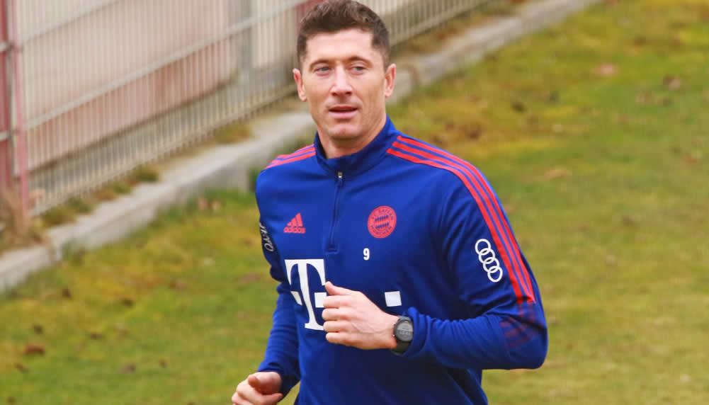 Aufatmen beim FC Bayern: Lewandowski zurück auf dem Platz