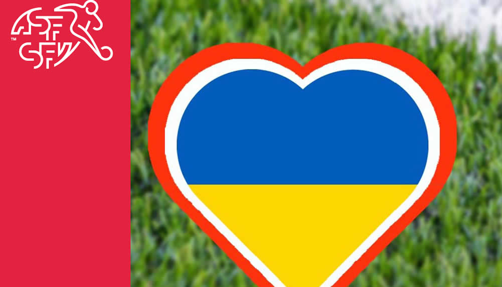 Die Schweizer Nati unterstützt ukrainische Flüchtlinge