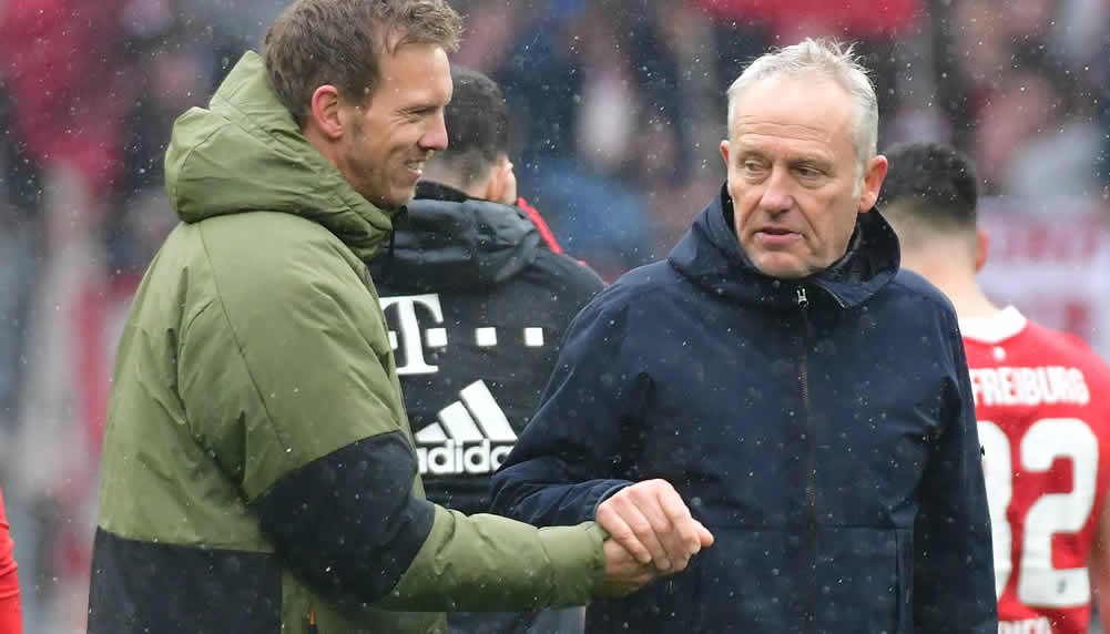 Freiburg-Trainer Christian Streich schiesst gegen Nagelsmann