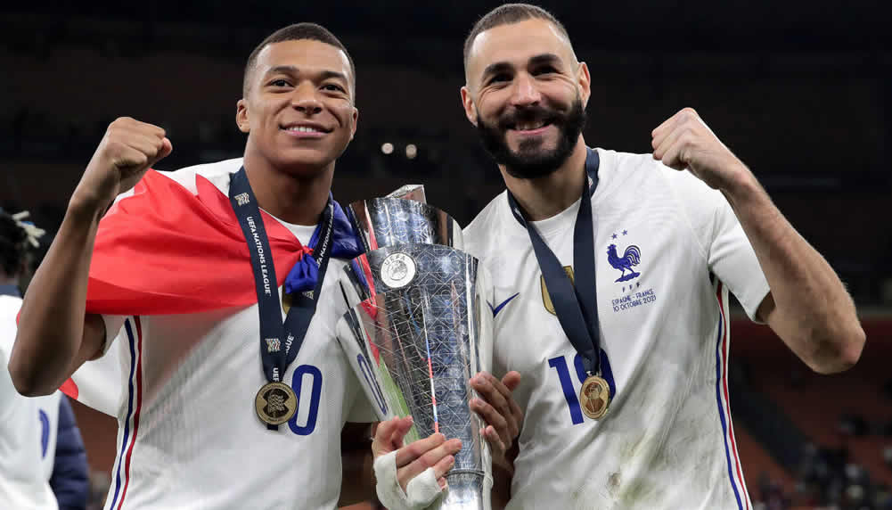 Karim Benzema lockt Mbappé