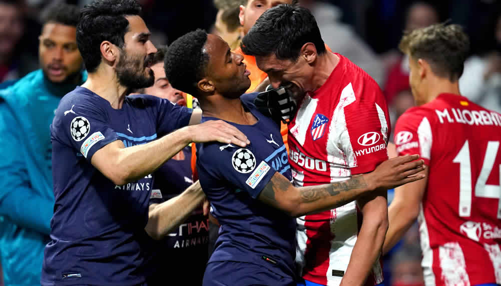 Skandal nach Schlusspfiff: Atlético-Profis attackieren ManCity-Spieler