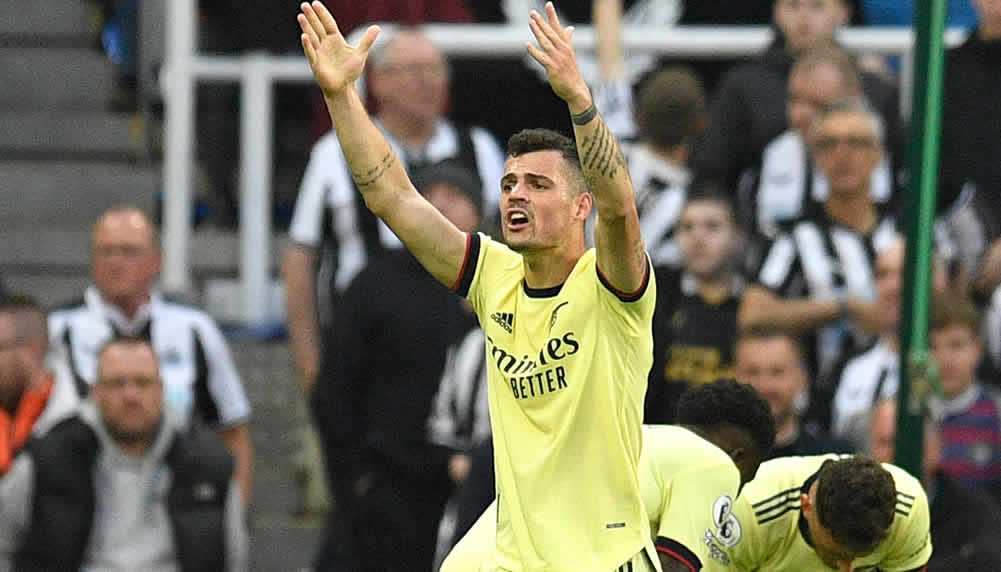 Granit Xhaka attackiert Arsenal-Mitspieler und erntet Kritik