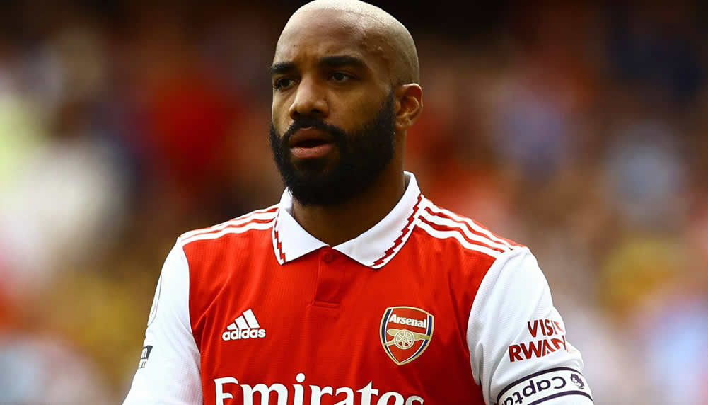 Alexandre Lacazette bestreitet den Medizincheck bei Olympique Lyon