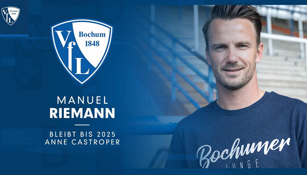 Wichtige Verlängerung: Bochum zählt weiter auf Stammgoalie Manuel Riemann