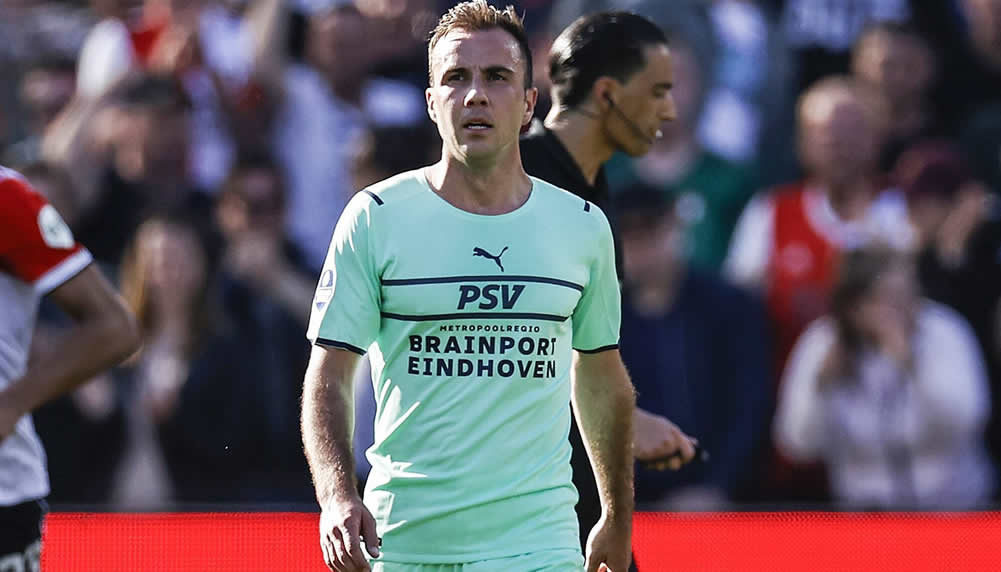 Mario Götze bei der PSV für bevorstehenden Wechsel freigestellt