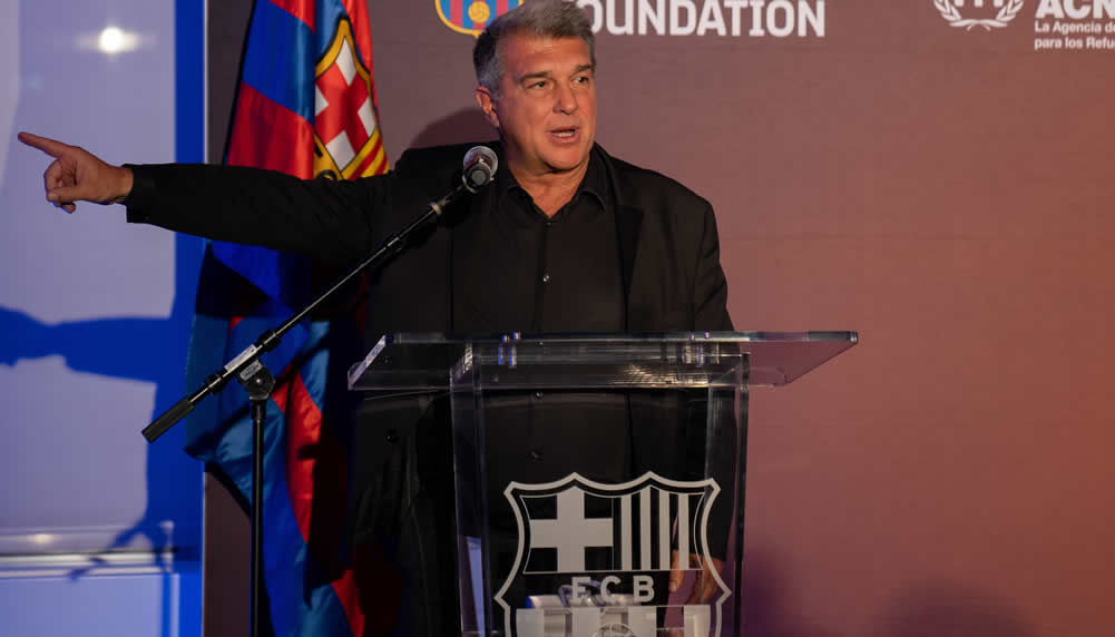 Barça-Präsident Joan Laporta schiesst scharf gegen die Bayern