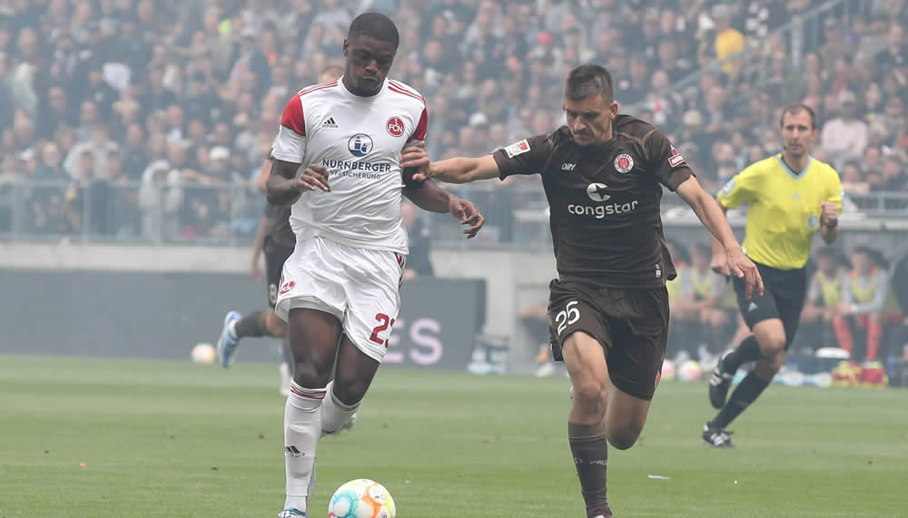 Im Video: Kwadwo Duah trifft bei Nürnberg-Premiere