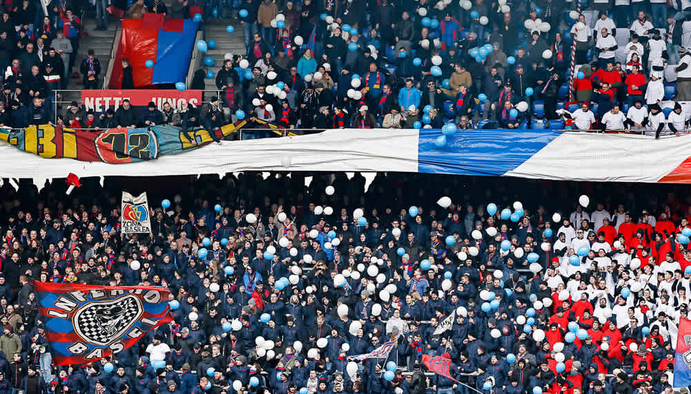 Der St. Jakob-Park ist gegen Florenz bereits ausverkauft