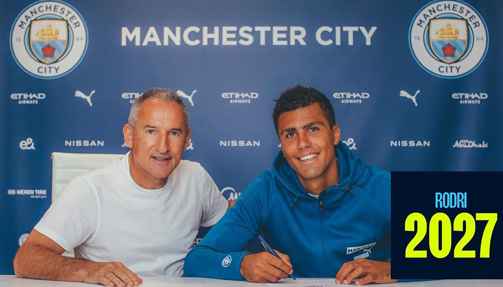 Offiziell: Rodri verlängert bei Manchester City