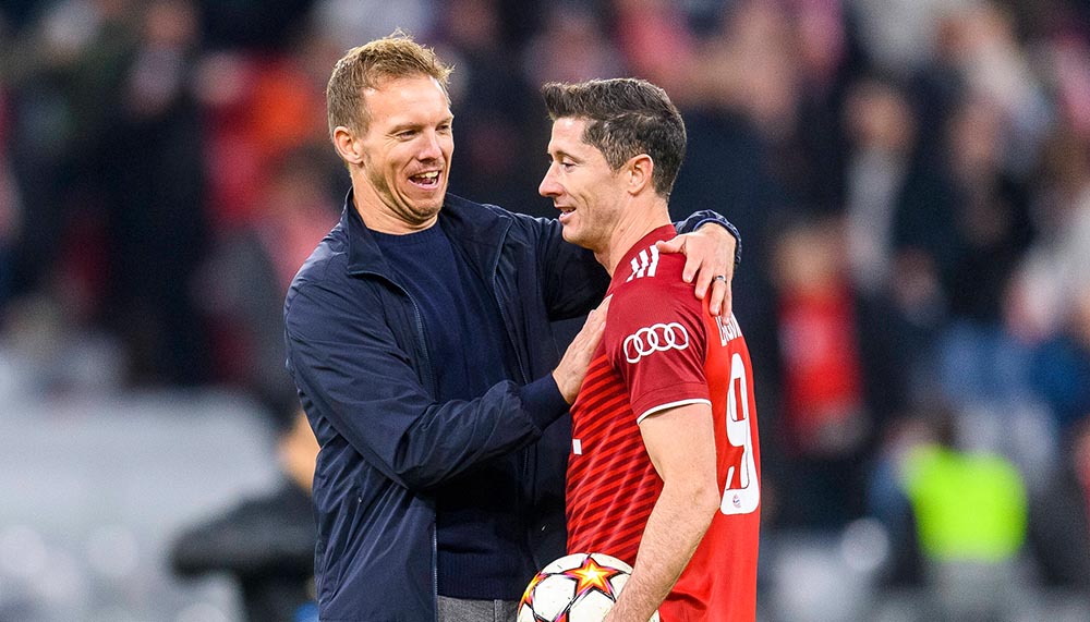 So reagiert Nagelsmann auf Lewandowskis Nachtreten gegen Bayern