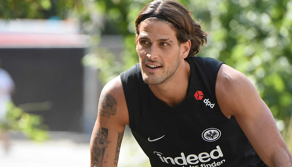 Gonçalo Paciência unmittelbar vor Abgang aus Frankfurt