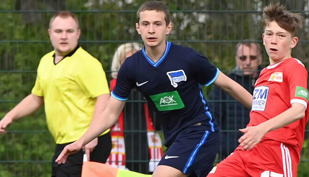 Der FC Bayern gibt Angebot für 14-jähriges Hertha-Talent ab