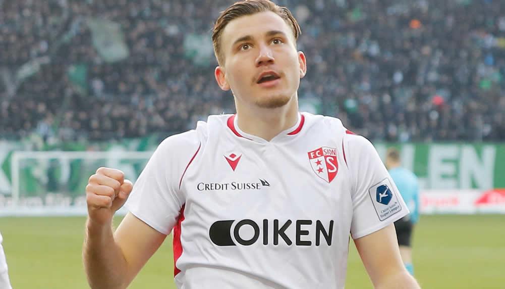 Sion-Stürmer Filip Stojilkovic ist auf Schalke ein Thema