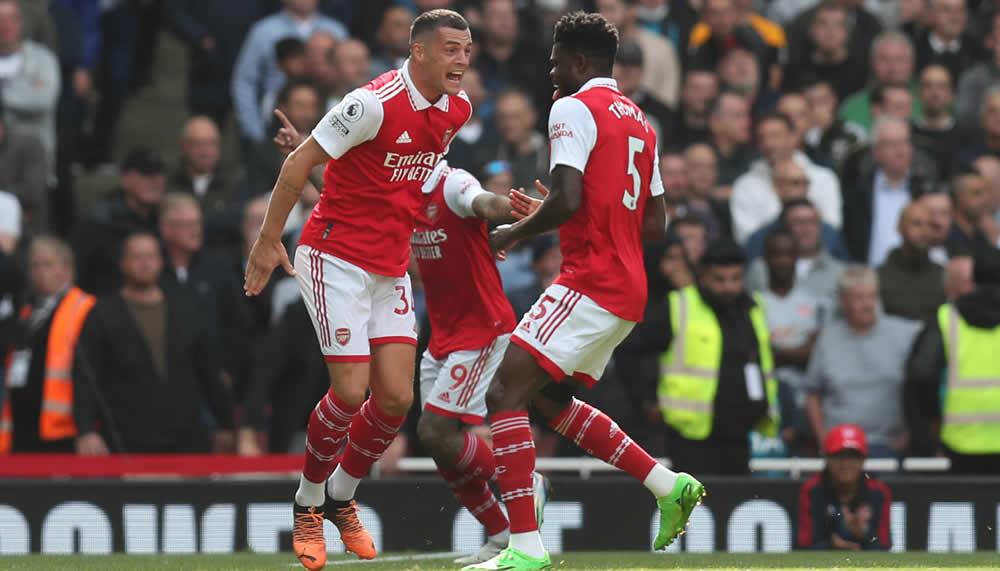 Im Video: Granit Xhaka trifft im Nordlondon-Derby