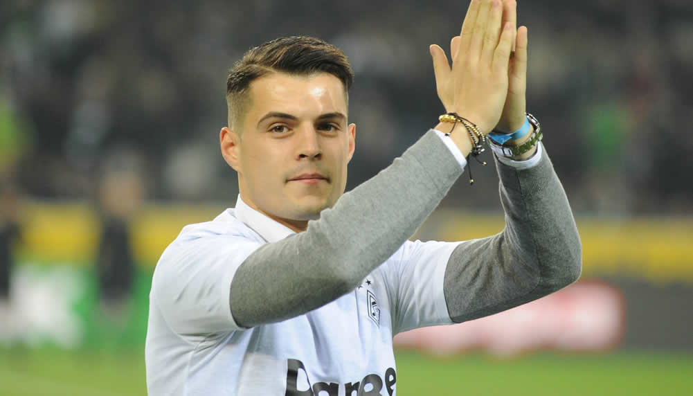 Granit Xhaka könnte als Gladbach-Rekordtransfer abgelöst werden