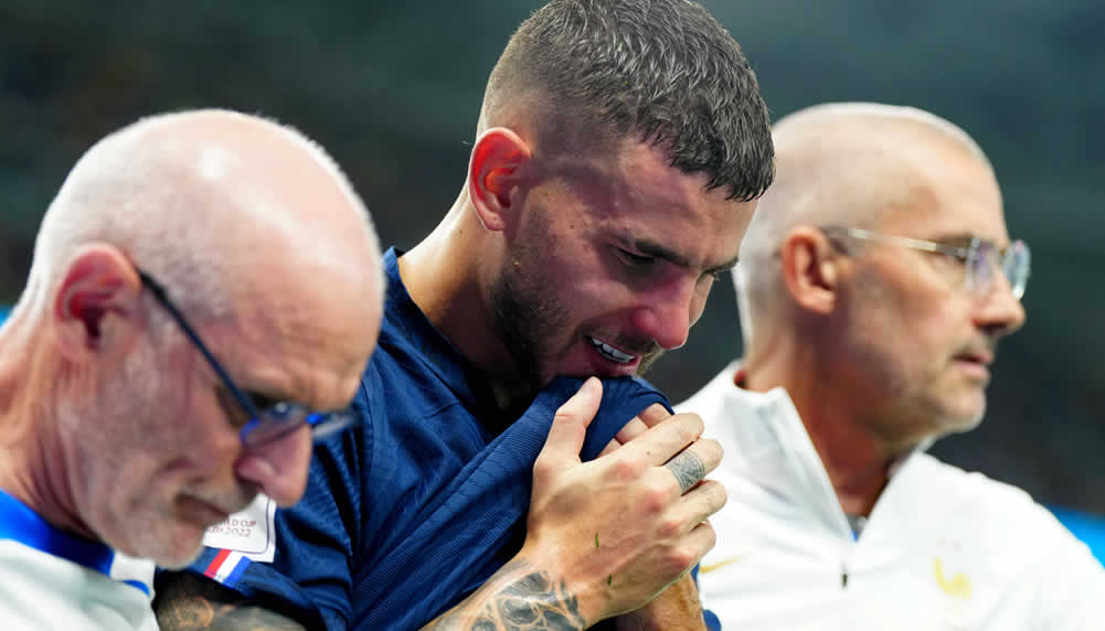 Lucas Hernandez an der WM mit Knieverletzung ausgewechselt