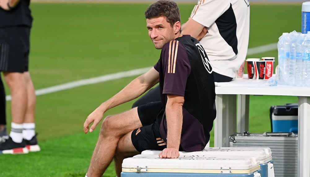 Weiterhin angeschlagen: Thomas Müller verpasst finalen WM-Test