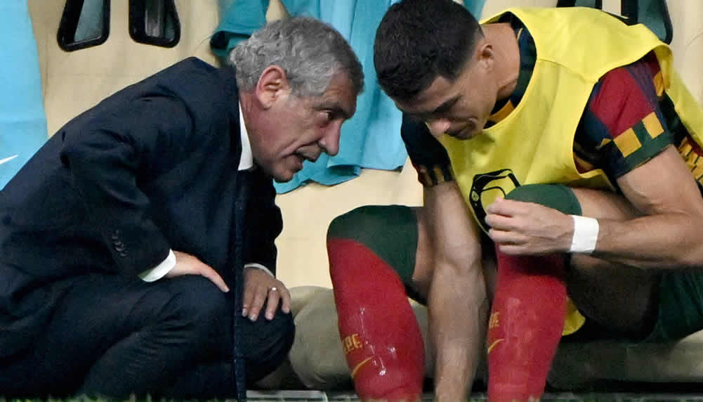 Santos verrät, was ihm Ronaldo nach der Degradierung auf die Bank sagte