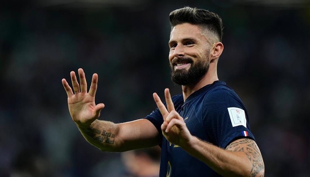 Mit Tor gegen Polen: Giroud ist Frankreichs neuer Rekordtorschütze