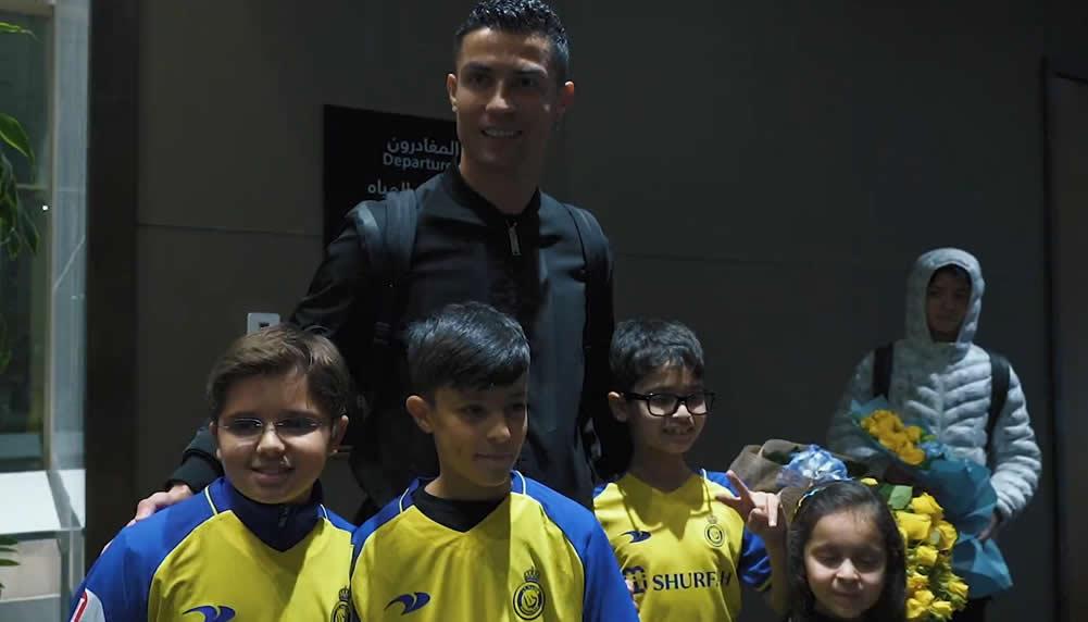Die ersten Minuten von Ronaldo in seiner neuen saudischen Heimat
