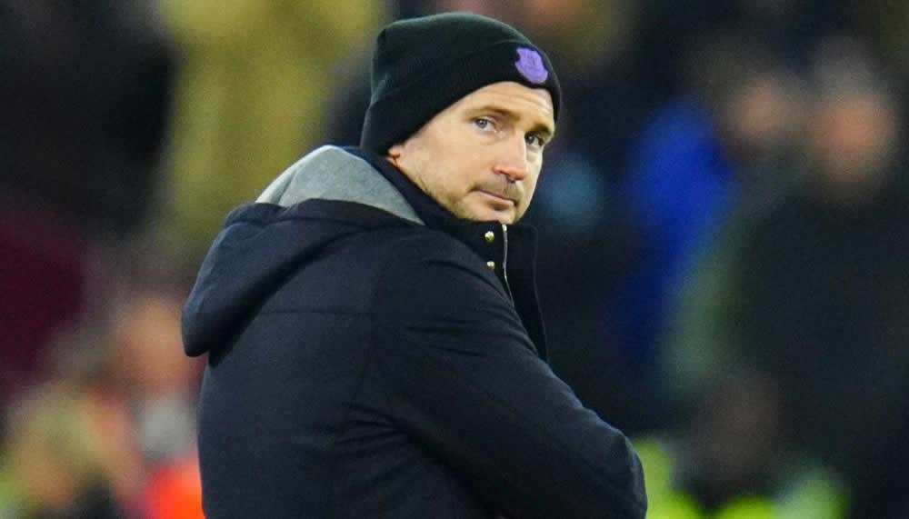 Frank Lampard beim FC Everton vor der Entlassung