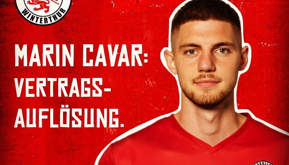 FC Winterthur löst Vertrag mit Marin Cavar auf