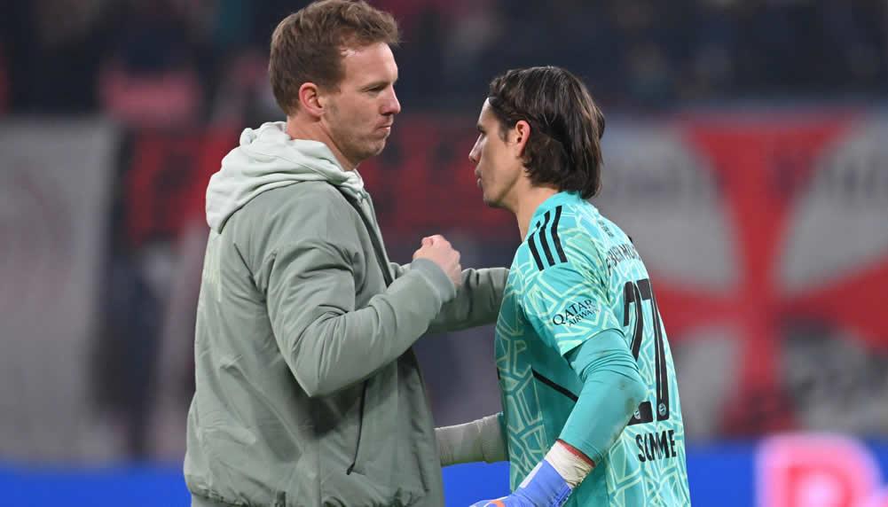 Julian Nagelsmann ist mit Yann Sommer «extrem zufrieden»