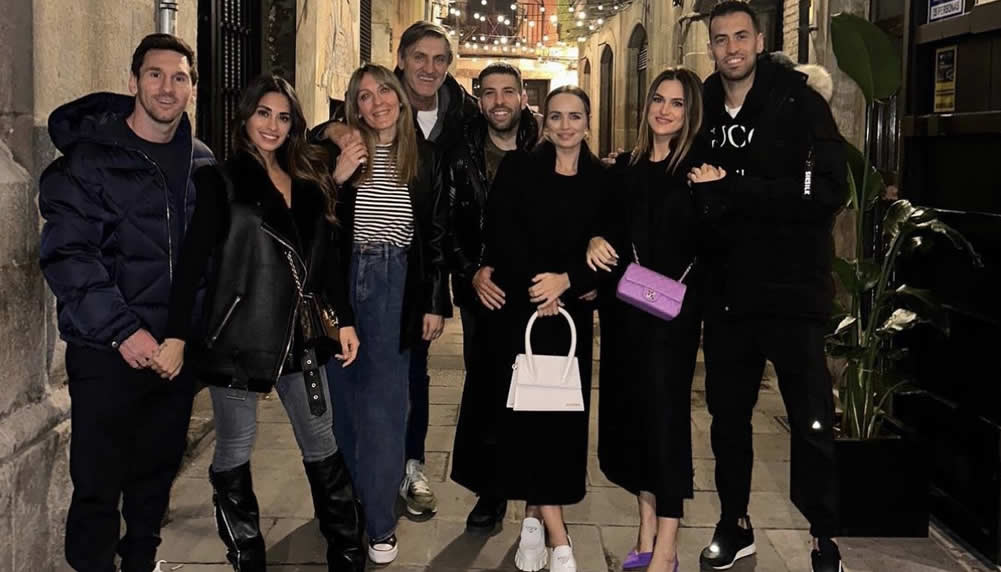 Lionel Messi und Vater Jorge sind nach Barcelona gereist
