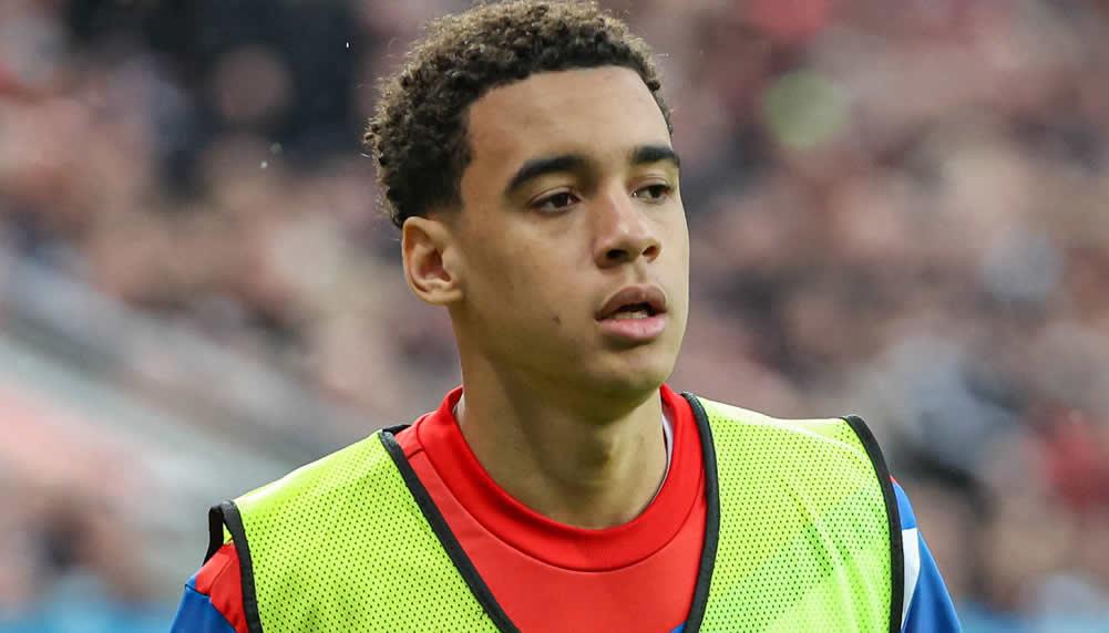 Jamal Musiala steht schon wieder auf dem Trainingsplatz