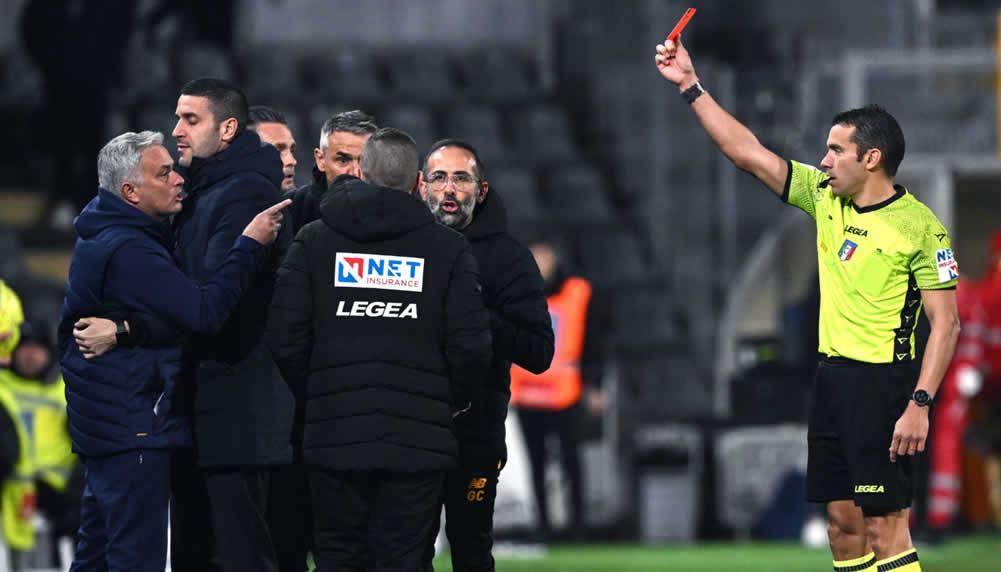 José Mourinho prüft nach Roter Karte rechtliche Schritte