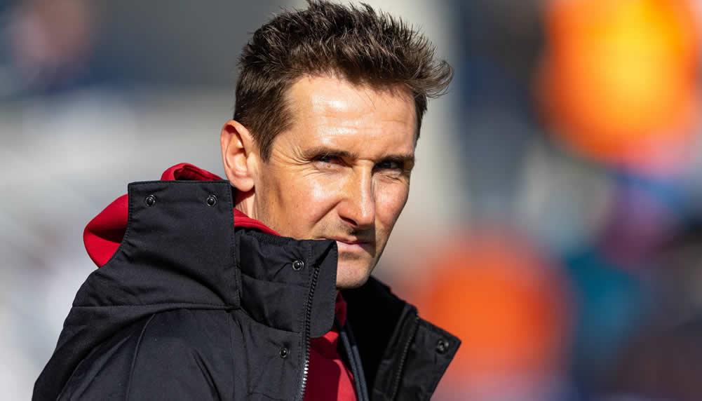 Miroslav Klose wird in Altach entlassen