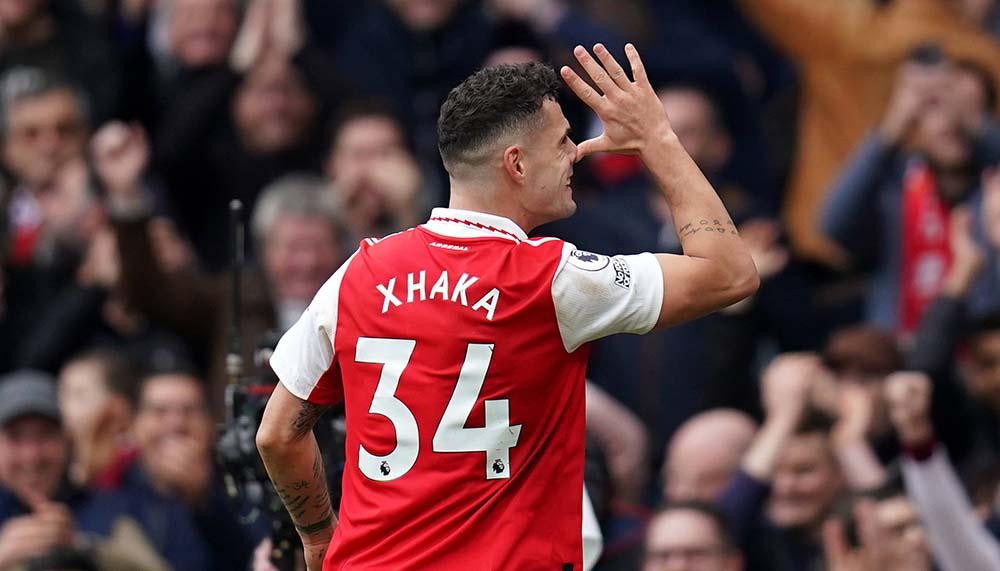 Arsenal siegt erneut deutlich: Xhaka glänzt als Torschütze