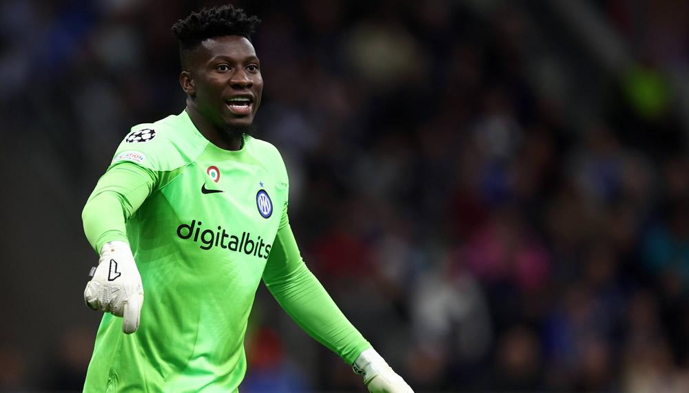 Inter Mailand identifiziert Ersatz für Andre Onana