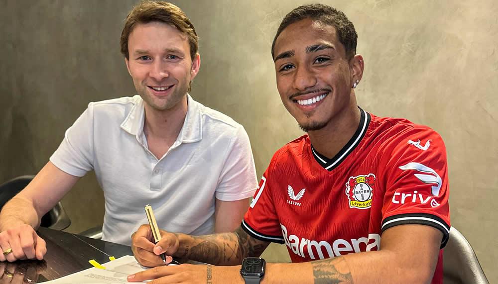 Bayer Leverkusen stellt Brasil-Neuzugang Arthur vor