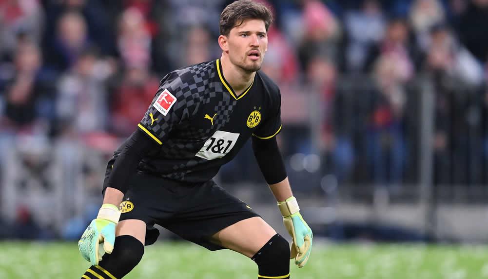 BVB-Trainer Edin Terzic macht sich bei Gregor Kobel überhaupt keine Sorgen