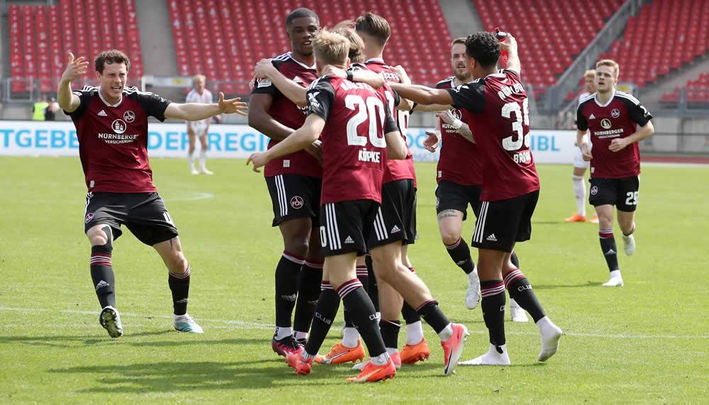 Im Video: Kwadwo Duah mach für Nürnberg den Deckel drauf