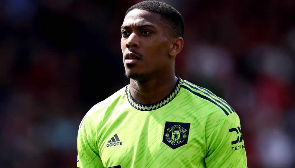 ManUtd-Coach Erik ten Hag stimmt Abgang von Anthony Martial zu