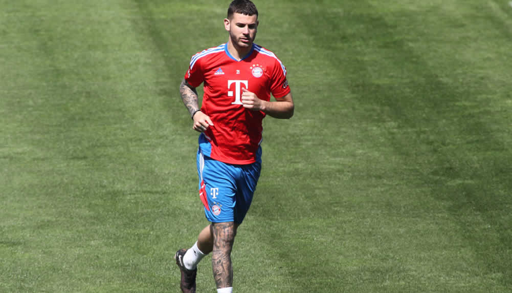 Lucas Hernandez ist zurück im Mannschaftstraining