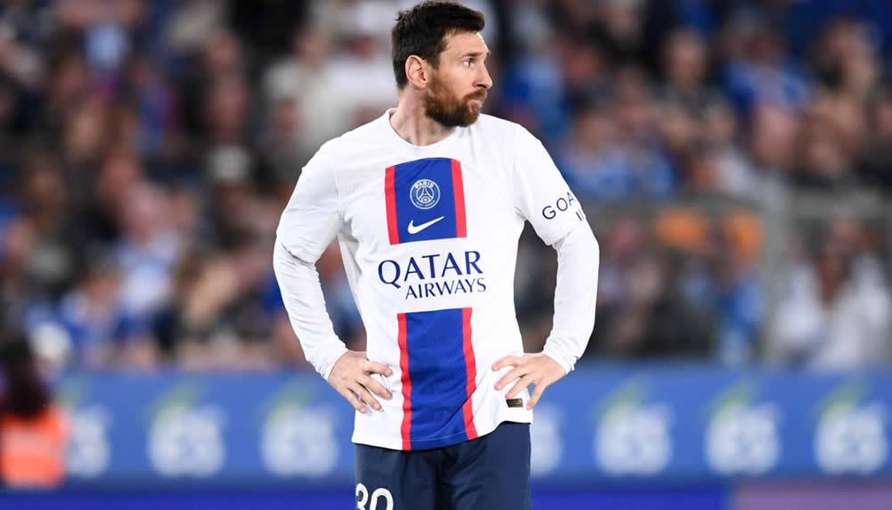 PSG-Coach Galtier verkündet den Abgang von Lionel Messi
