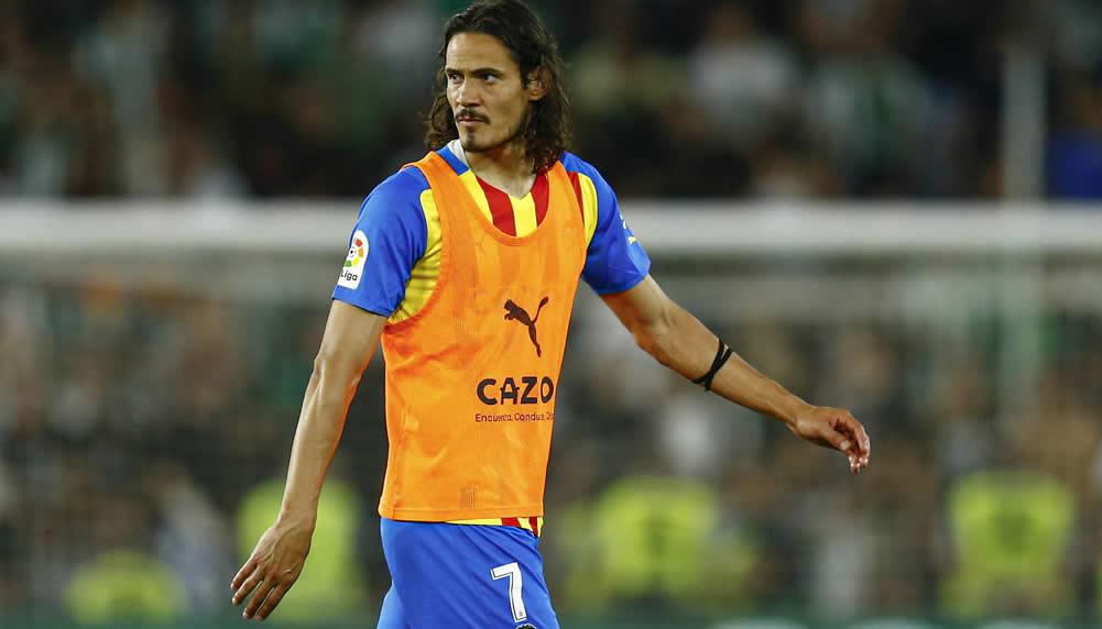 Edinson Cavani vor Vertragsauflösung in Valencia
