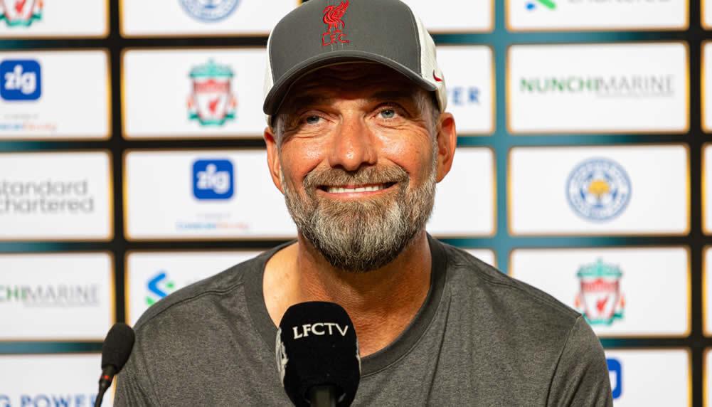 Jürgen Klopp lacht über die Mbappé-Gerüchte