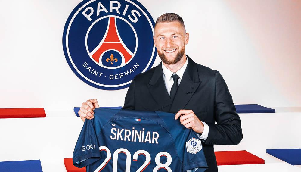Fix: PSG stellt Neuzugang Milan Skriniar vor