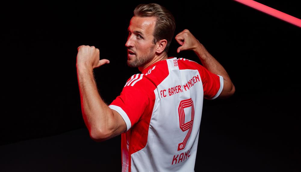 FC Bayern stellt Harry Kane offiziell vor
